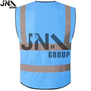Chaquetas de seguridad de poliéster personalizables Chaleco reflectante de alta visibilidad Impermeable Característica suministrada Logotipo - Product Image 3