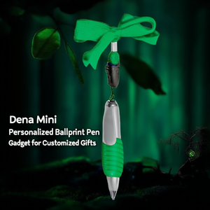 Stylo à bille personnalisé Dena Mini, gadget pour cadeaux personnalisés - Product Image 3
