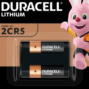 Duracell Pin Ảnh 2CR5 Ultra Lithium 6V/1400MAh 1 Pin Vỉ/Pin Khác