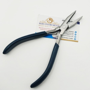 Alicates de extensión de cabello de acero inoxidable Pro Closer para aplicar puntas I para quitar puntas K dientes de superficie plana lisa - Product Image 6