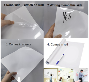 Thêm lớn mạnh mẽ bền khô xóa tường giấy bảng tin sticker có thể tháo rời khô xóa bảng trắng tấm giấy dán tường cuộn - Product Image 3