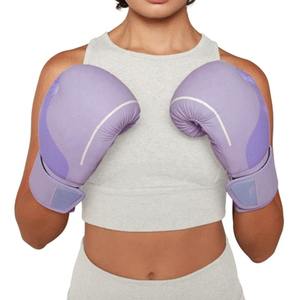 Vente en gros Gants de boxe imprimés sur mesure Cuir de vachette véritable PU Professionnel 8oz OEM Logo Multiple Gants de boxe personnalisables - Product Image 5