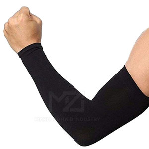 Manchons de bras athlétiques pour le basketball, la course et la gym, avec soutien musculaire et absorption de la transpiration, taille adulte, personnalisables - Product Image 2