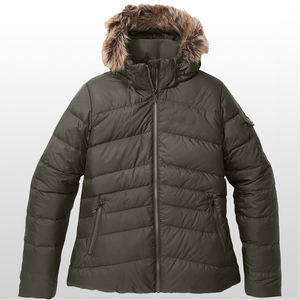 Veste polaire de haute qualité pour hommes et femmes Manteaux d'hiver à capuche en fourrure à bulles Caractéristique imperméable Personnalisé OEM Design grande taille Vente en gros - Product Image 5
