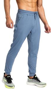 Pantalons de jogging décontractés en coton biologique léger pour hommes, anti-boulochage, 2026 - Product Image 4