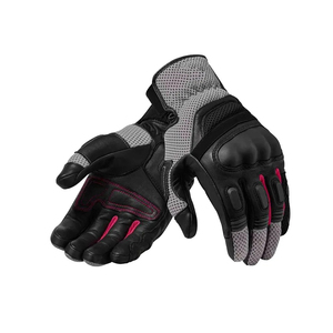 Gants de protection professionnels personnalisés noir et vert vif Pro Bikers moto isolée en cuir véritable de haute qualité - Product Image 1