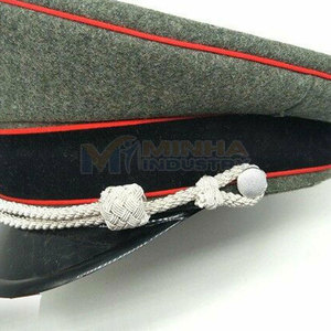 Chapeau à visière professionnel pour ensembles uniformes, design moderne et léger, chapeau à visière structuré - Product Image 6