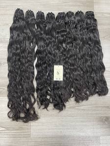 High Quality Fast Shipping Available <b>Now</b> Hair Bundle Weft Extensions Genius Weft Raw Hair Bundle Human Hair Vietnam - Product Image 6