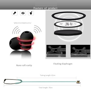 เครื่องตรวจฟังเสียงแบบหูเดียว รุ่น CK-M601PF Master Classic II คุณภาพสูง ผลิตจากโลหะผสมสังกะสี ไดอะแฟรมแบบลอย ใช้พลังงานด้วยมือ - Product Image 6