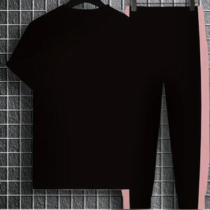 เสื้อยืดและกางเกงผู้ชายแปลกใหม่ดีไซน์ใหม่ล่าสุดสำหรับฤดูร้อน2025 - Product Image 3