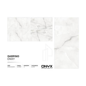 Carreaux de sol en porcelaine émaillée haute brillance de 5mm d'épaisseur les plus vendus Design d'intérieur de maison moderne 600*1200mm Intérieurs de maison - Product Image 1