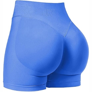 Nouveau 2025 Short de yoga pour femme de qualité professionnelle Leggings respirants de haute qualité, sans couture, taille haute - Product Image 6