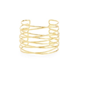 Última novedad en joyería navideña de China: Brazalete de latón martillado por menos de $50 en oferta para mujer, brazalete de alambre con 1 año de garantía. - Product Image 6