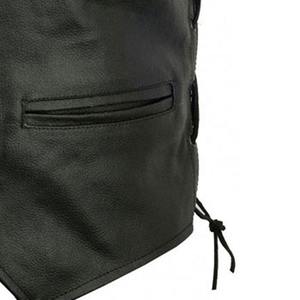 Gilet de moto en polyester pour homme, léger, respirant, broderie personnalisée, mode, gilet de motard, taille plus, vintage, OEM personnalisé - Product Image 5