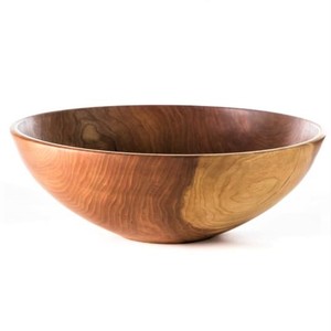 Wholesale Price 12'' Classic Design <b>Mango</b> <b>Wood</b> Salad and Serving <b>Bowl</b> for Home Decor and Fruit Display Best Price - Product Image 3