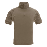 T-shirt tactique unisexe respirant en nylon à manches longues camouflage, vente chaude, fabricant OEM personnalisé, XXL