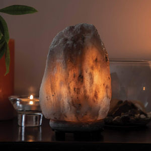 3D Flower-Style Tree Shape Eco-Friendly Solid Salt Lamp Hand-carved Natural Himalayan Pink Salt Refined Packed <b>Sachet</b> for Home - Product Image 2