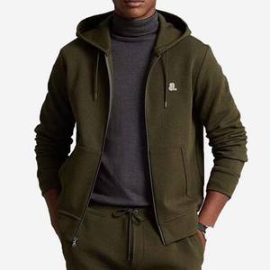 ชุดออกกำลังกายและวิ่งจ๊อกกิ้งแฟชั่นใหม่สำหรับผู้ชายชุดวอร์มสองชิ้นเชือกผูก100% ผ้าฝ้ายเฮฟวี่เวทเป็นมิตรกับสิ่งแวดล้อม - Product Image 6