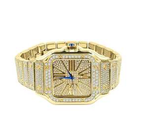 Premium Quality Water Resistant Analog Diamond <b>Watch</b> <b>for</b> <b>Men</b> Glass Stylish Stainless Steel Band <b>for</b> Office Wear Reasonable - Product Image 4