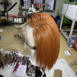 Meilleures ventes en gros de perruques de cheveux humains du VietNam, perruques de cheveux de dentelle transparente HD, perruques de cheveux humains bruts originaux pour femmes noires - Product Image 2