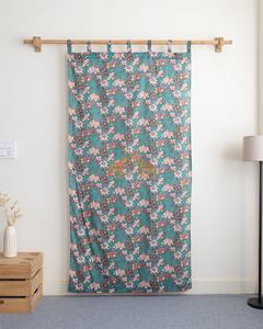 Rideaux en coton imprimés à la main 100% - Rideaux à motif ondulé - Occultation totale - Style bohème - Ensemble de rideaux pour salon - Hôtel - Product Image 4