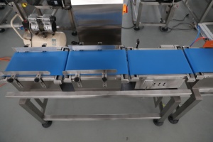 Yüksek hassasiyetli dinamik konveyör bant ve gıda sebze üretimi için özelleştirilmiş kontrol ağırlığı endüstriyel tartım terazileri - Product Image 5