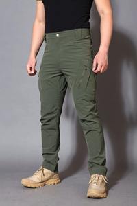 Pantalon de survêtement tactique IX9 IX7 pour hommes, respirant, imperméable, pour le camping, la pêche, la randonnée et l'entraînement. - Product Image 2