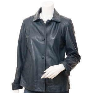 Women's Original <b>Genuine</b> Lambskin Leather Jackets for Winter/Autumn Breathable Waterproof Windproof Eco-Friendly Customizable - Product Image 1