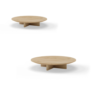 โต๊ะโซฟาทรงกลมแบบเรียบง่ายสำหรับใช้ในบ้านห้องนั่งเล่นกลางแจ้ง - Product Image 3