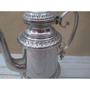 Pichet en métal arabe vintage, pichet Ibrik Beautiful Pitcher pour votre table à manger spéciale élégante et luxueuse - Product Image 3