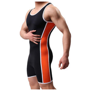 New Arrival Spandex Polyester Wrestling Wear <b>Men</b> Wrestling <b>Singlet</b> Quick Dry Customized Wrestling <b>Singlet</b> - Product Image 5