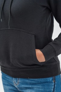 Sweats à capuche d'hiver élégants pour femmes-Sweat à capuche streetwear à la mode avec polaire douce 100% coton Logo ODM imprimé sur le devant - Product Image 3