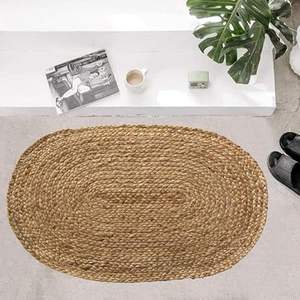 Alfombras de jacinto de agua duraderas y naturales para salas de estar espaciosas e interiores funcionales lavables y decorativas - Product Image 3