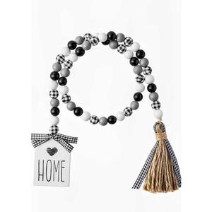 Guirnalda de resina elegante con detalles de cuentas para espacios de decoración del hogar elegantes Diseño de tendencia moderna guirnaldas más vendidas multiusos - Product Image 2