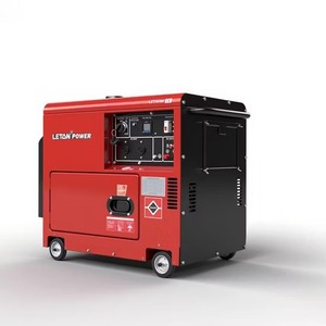 Groupe électrogène diesel silencieux LETONS POWER à vente rapide, portable pour usage domestique, 50/60 Hz, puissance de secours - Product Image 5