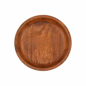 ชุดชามไม้และชามผลไม้เมลามีนสำหรับตกแต่งบ้านและรับประทานอาหารทุกวันทำด้วยมือหรูหรา - Product Image 3