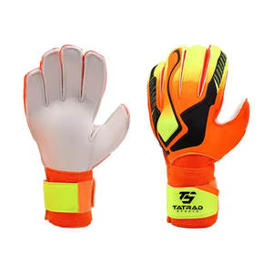 Gants de gardien de but de haute qualité, fabriqués au Pakistan, en cuir respirant et léger, avec fermeture à boucle complète, design très vendu. - Product Image 1