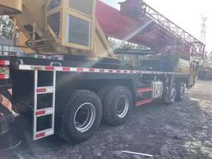 Grue à flèche télescopique Sany STC500E5 de 50 tonnes avec moteur pour la construction en montagne, grue sur camion d'occasion - Product Image 4