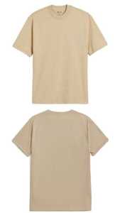 Vente en gros d'un nouveau design de qualité de luxe 100% coton coupe ample petite épaule tombante marque vierge hommes t-shirt surdimensionné - Product Image 1