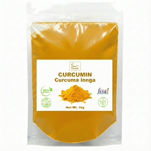 Extrait de racine de curcuma biologique, curcuma naturel 100% pur, poudre de qualité alimentaire naturelle, antioxydants, soutien immunitaire, flacon - Product Image 1