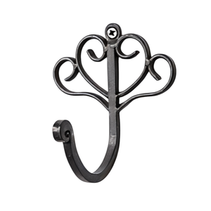 New design flower shaped powder coated iron <b>hook</b> for hanging clothes for wall hanging for <b>bathroom</b> organizer for decor - Product Image 4