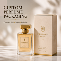 Fabricant de boîtes de parfum OEM ODM, emballage cadeau en carton personnalisé avec logo, faible MOQ pour flacon de parfum en verre