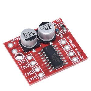 SINAPUS3199-4-2 Mini pilote de pont en H double <span class=keywords><strong>L298N</strong></span> PWM à inversion pour moteurs CC et pas à pas - Product Image 2
