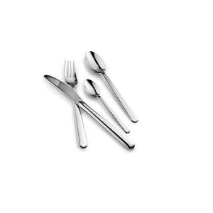 Cuillère de table en acier inoxydable pour restaurants Logo personnalisé Vaisselle Couverts Décor personnalisé Ensemble de couverts en acier - Product Image 4