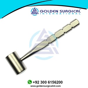 Mazo de algodón ortopédico, cabeza de 30mm de diámetro con 1 extremo plano y 1 redondeado, longitud total 190mm, peso total 235grm - Product Image 6