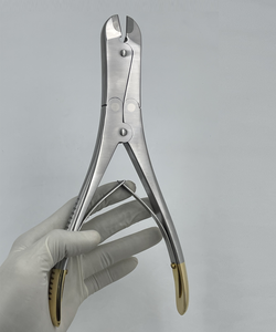 TC คีมตัดลวดแอคชั่น,เครื่องมือตัดลวดทังสเตนคาร์ไบด์235มม./23.5ซม. ชุบทอง - Product Image 3