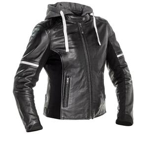 Veste à capuche de course en cuir de vachette/kangourou perforé pour femme Toulon 2/Chaqueta CE Approved, toutes tailles et couleurs - Product Image 1