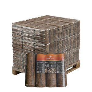 Briquettes de bois en palettes pour système de chauffage, haute densité 600 kg/m³, faible humidité 10 %, pour usage intérieur - Product Image 3