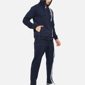 ชุดวอร์มสำหรับฝึกวิ่งชุดวอร์มผ้าฝ้าย100% พิมพ์ลายโลโก้ตามสั่ง - Product Image 2