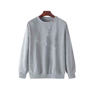 2025 sudaderas extragrandes de algodón 100% para hombre, temporada de invierno, talla XS, estampado sólido, tela polar, bajo MOQ, precio al por mayor - Product Image 1